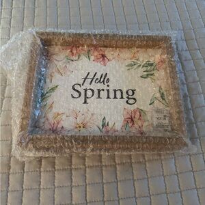 Hello Spring Framed Art